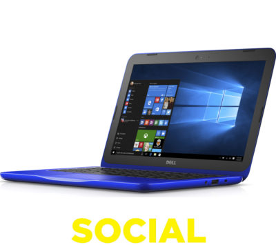 DELL Inspiron 11 3000 11.6 Laptop - Blue DELL Inspiron 11 3000 11.6 Laptop - Blue